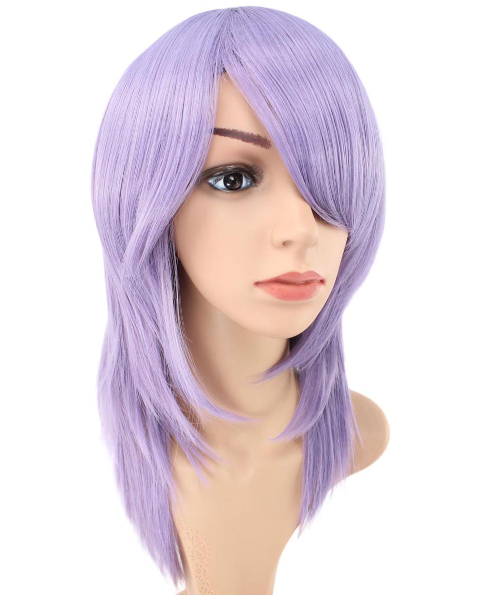 レディースファッション C-071 ロングストレート C-ワインレッド コスプレヒートスタイラブルウィッグ