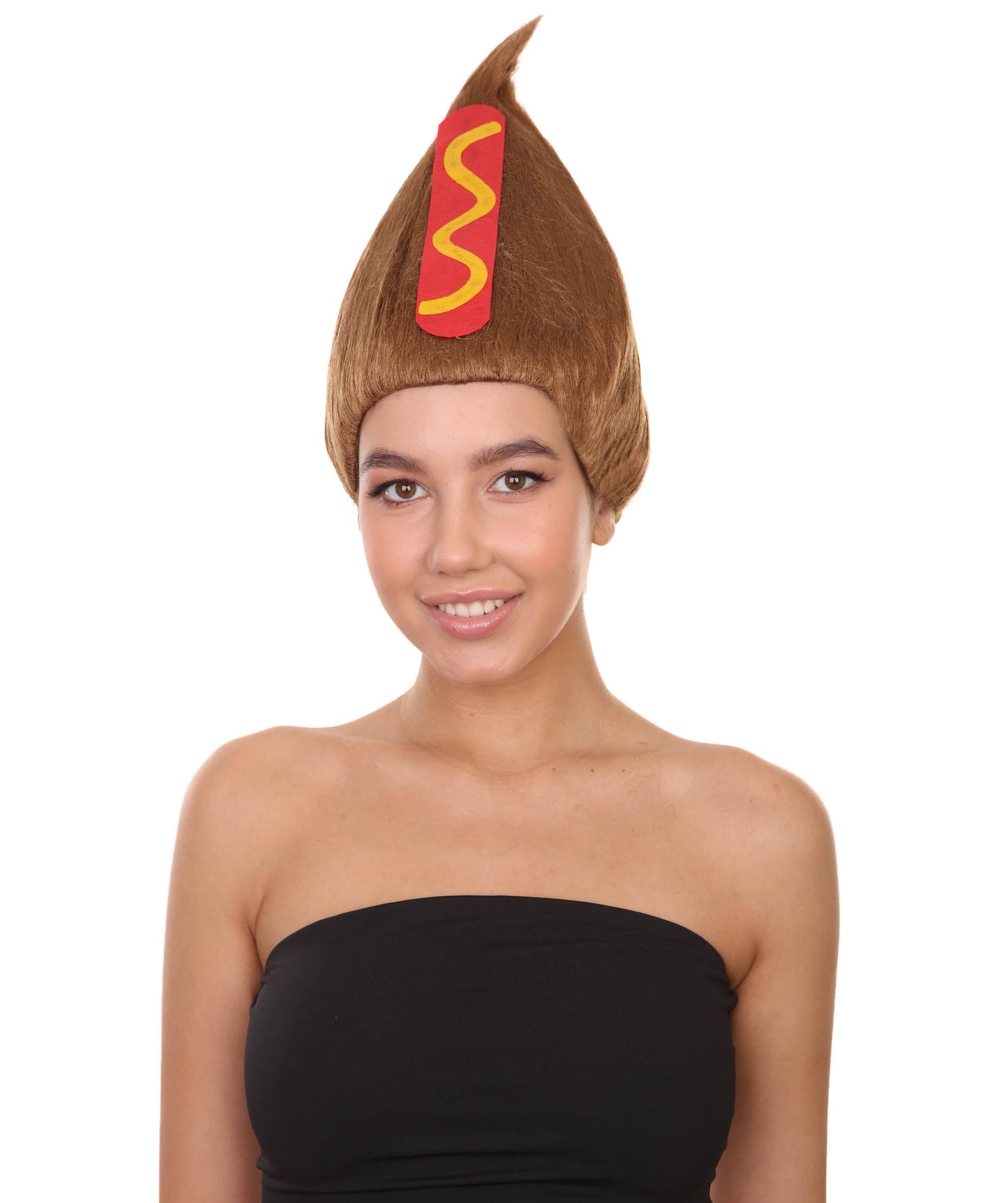Wigs2youハロウィンパーティープレミアムレディースH-1920 着けやすい 非常に快適 ホットドッグトロールウィッグ