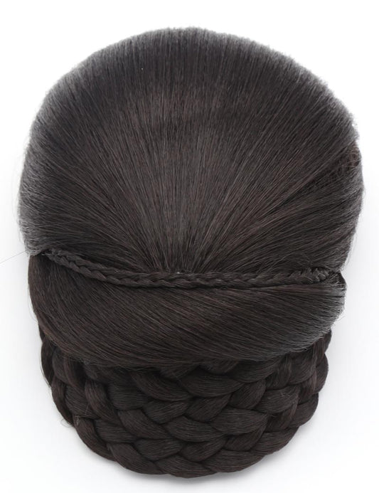 珍しい四段重ね編みデザインの和装ウィッグ。立体感があり若い女性にも大人気!着物や浴衣の時に!W-8449