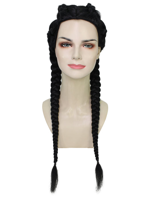 Wigs2you ハロウィンパーティ プレミアムレディース Kim Kardashian ブラックウィッグ H-5733