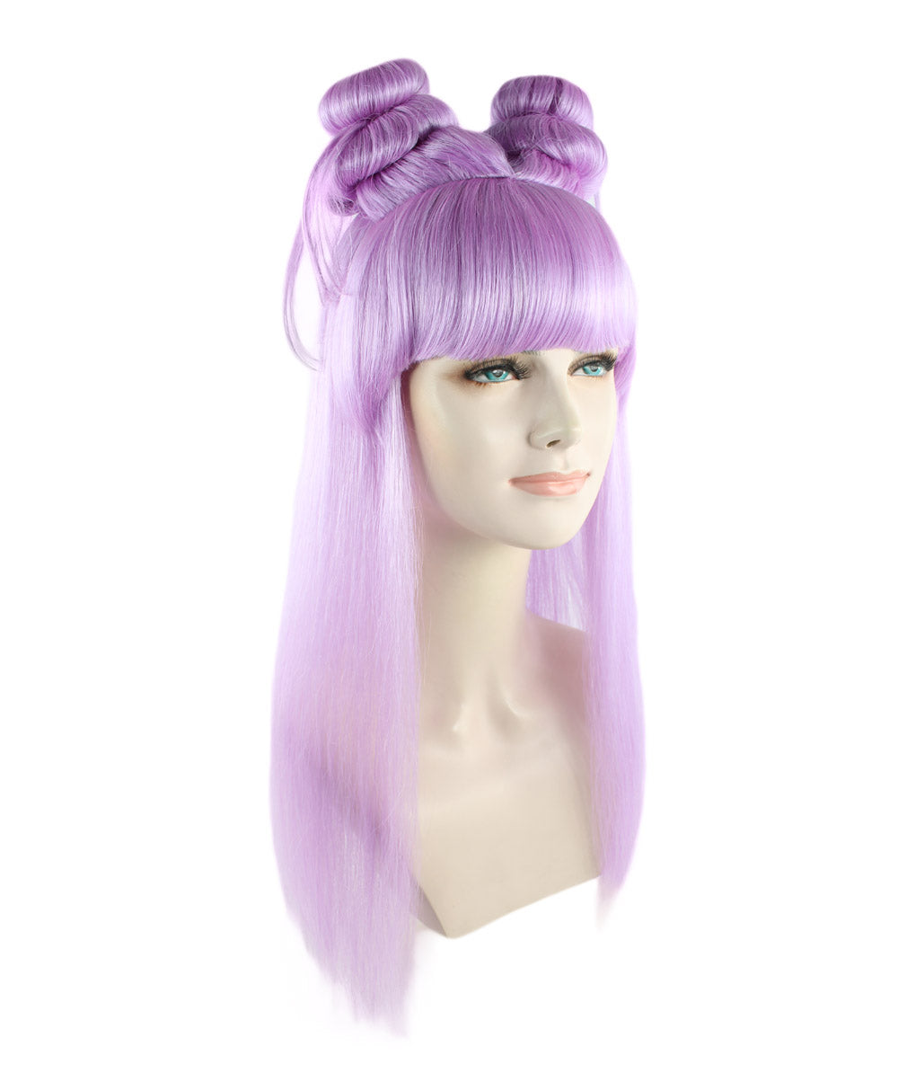 Wigs2you ハロウィン パーティー プレミアム レディース H-1208 快適なフィット感 Lt パープル アジアン プリンセス ウィッグ