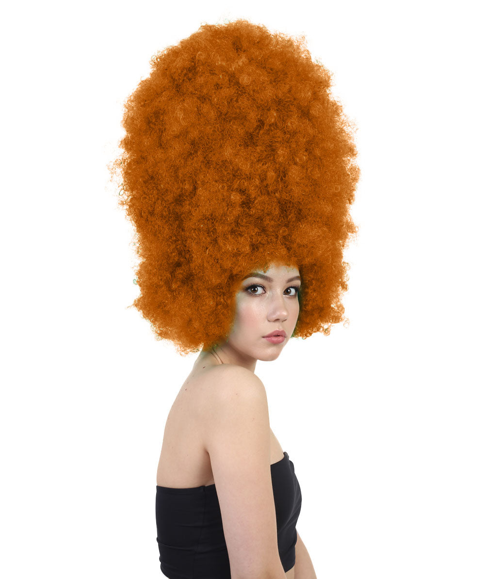 Wigs2youハロウィンパーティープレミアムレディースH-1999 美しい見た目のスーパーサイズジャンボゴールデンブラウンアフロウィッグ