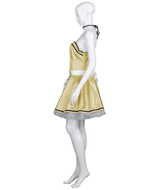 女性用 JCO-344_5 フレンチメイド制服コスプレ ゴールドコスチューム