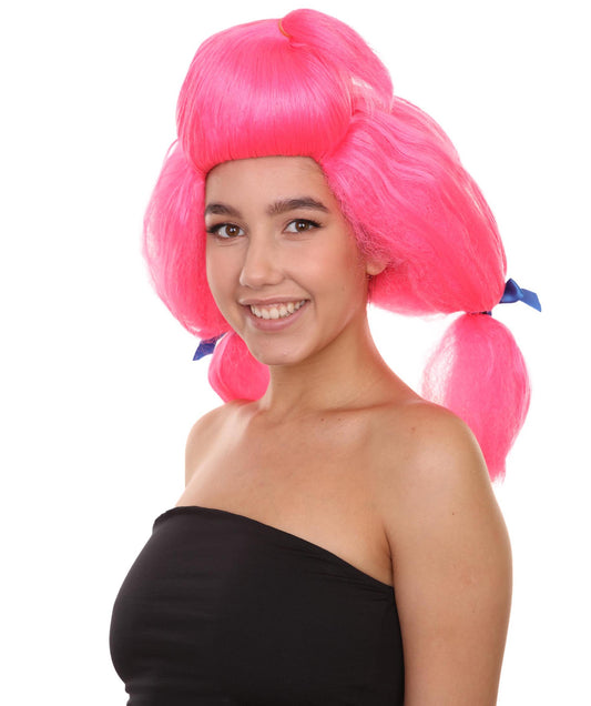 ハロウィンパーティープレミアムレディース H-2840 ピンクサーカススウィーティーウィッグ 着用簡単 とても快適なフィット