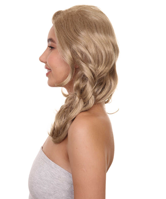 ハロウィンパーティ プレミアム H-5100 女性用 TV映画キャラクター ダークブロンドウィッグ