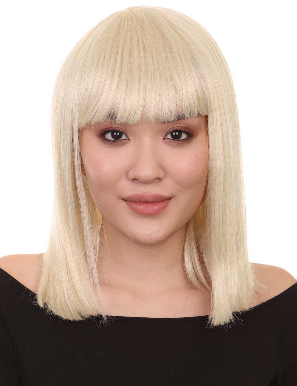 Wigs2you ハロウィンパーティー プレミアム レディース H-662 ブロンドボブウィッグ
