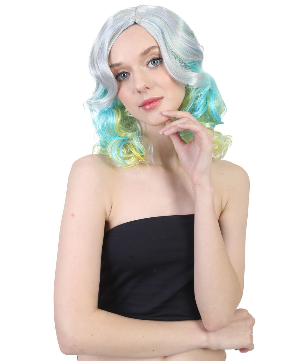 Wigs2you ハロウィンとパーティー プレミアム レディース H-494 マルチカラー ケイティ ペリー マジカルウィッグ