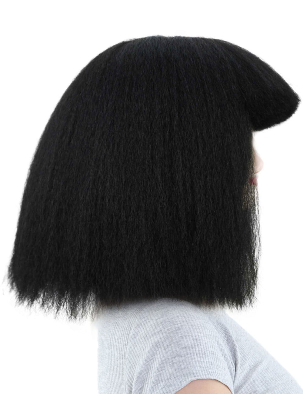 Wigs2you ハロウィンパーティープレミアムレディース H-1509 美しいルックを手に入れよう!ポップスターブラックウィッグ