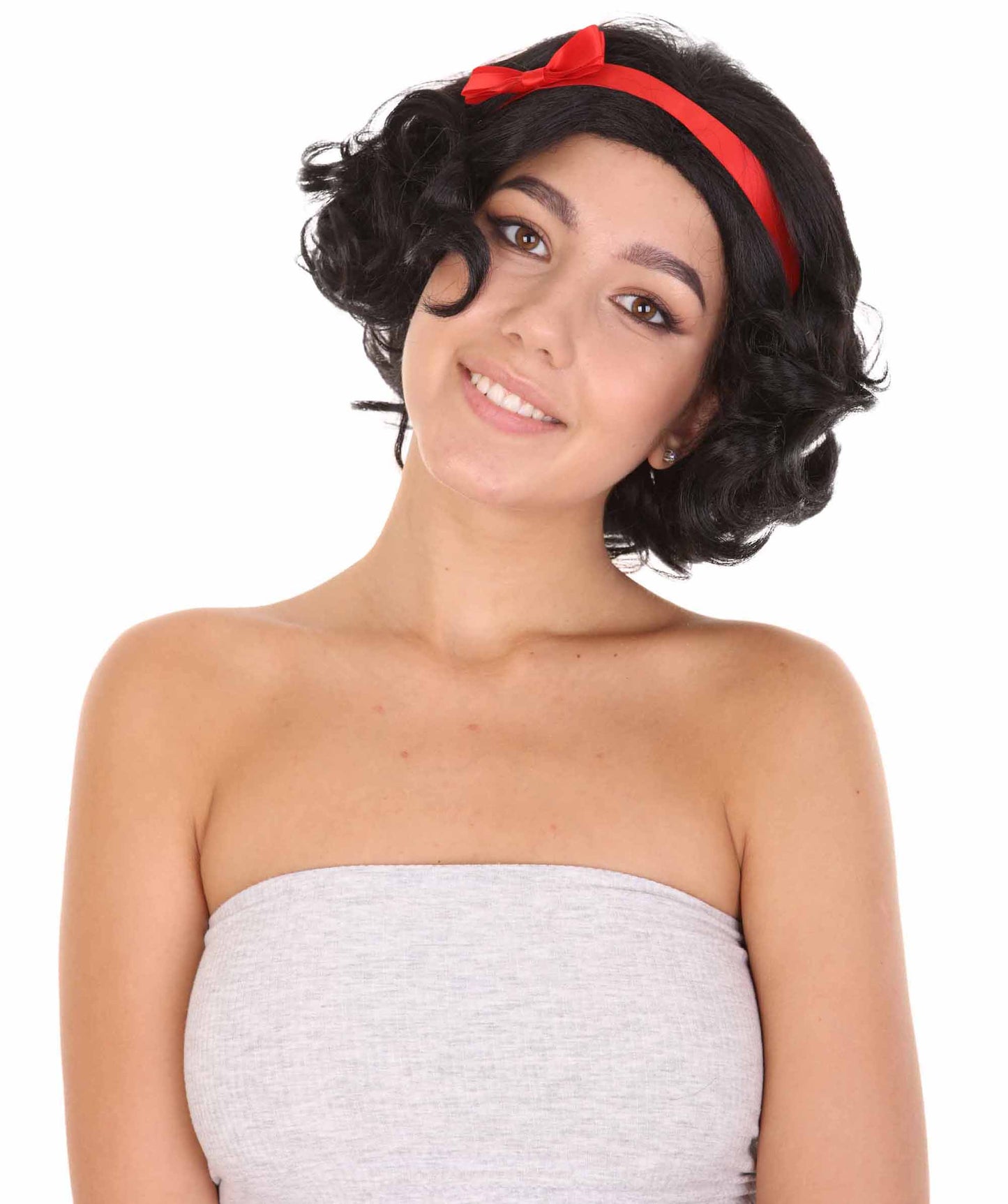 Wigs2you ハロウィンパーティープレミアムレディース H-1807 華やかに見えるプリンセス スノーホワイト