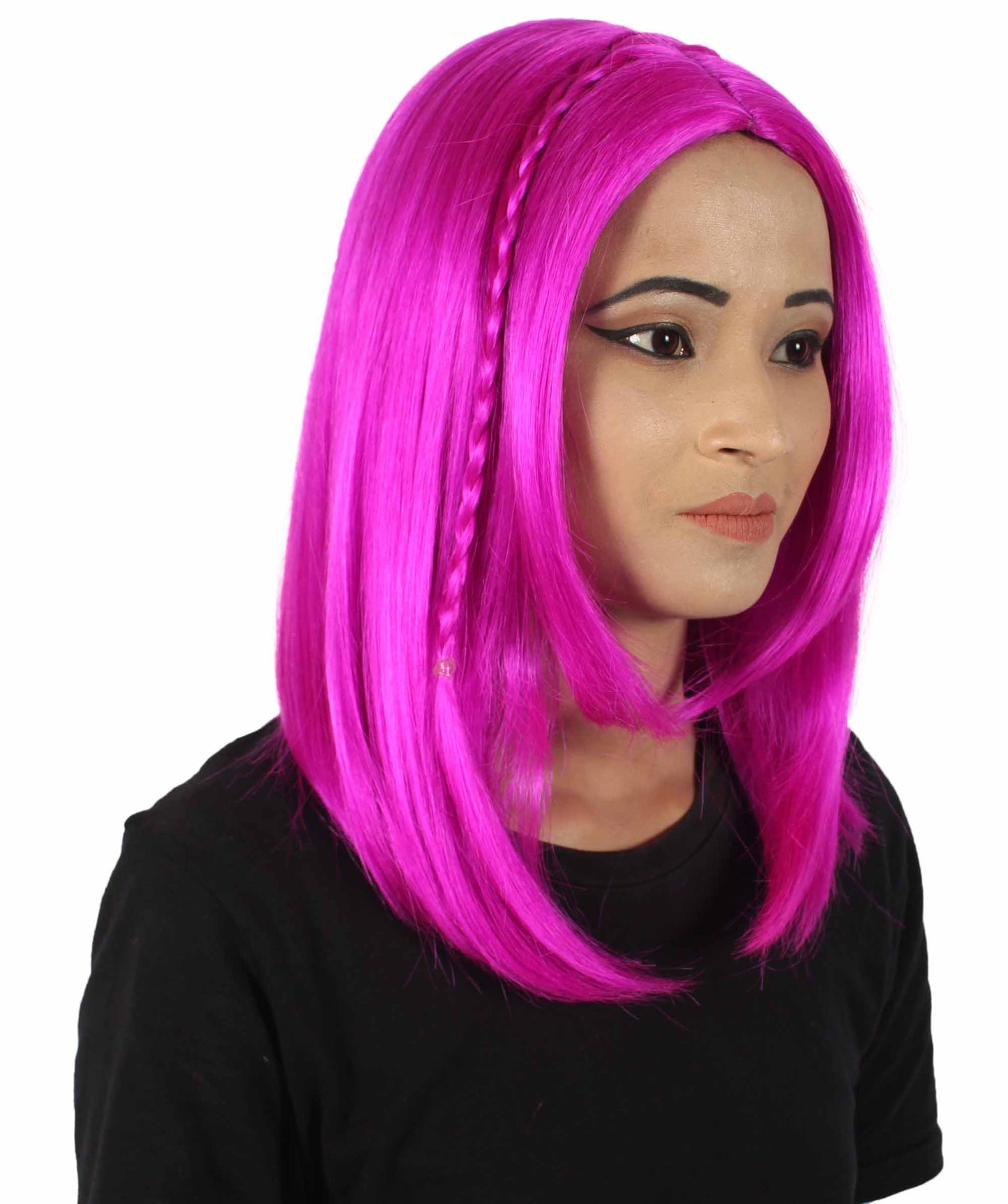 Wigs2you ハロウィンパーティープレミアム レディース H-923 スワンプクイーンウィッグ ネオンフューシャカラー