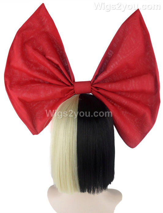 爆発音をもつ白黒の割れた染料ボブ|複数の色&スタイル・オプション| HPO H-528