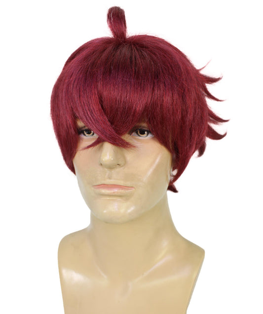 メンズ H-6140 日本の人気のアニメボーイズコスプレウィッグ ハロウィンに最適 難燃性合成繊維