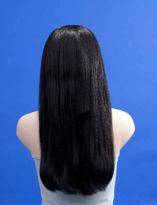 プレミアムレディース H-136 ハローブラック パーティー準備完了 豪華なハロウィンウィッグ