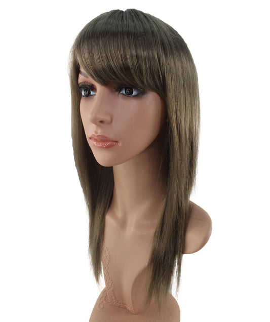 ストレート好きにはたまらない! ストレートロングスタイルです. これ一つでサラサラの髪をGET! ウィッグネット付き W-430