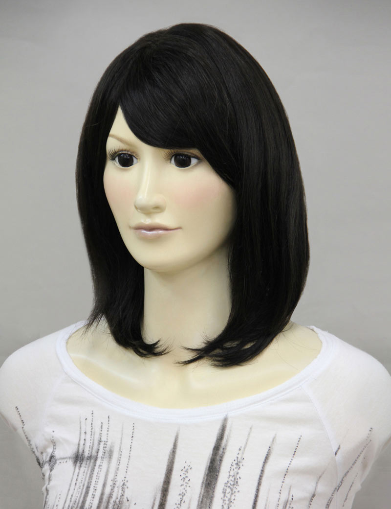 若者向けのレベルロックス ミディアムストレート HH-157 本物の100% 人毛ポニーテール