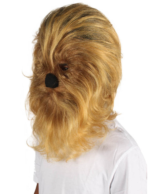 大人 男女兼用 毛深い戦士 エイプ軍の指導者 抵抗戦士 ライトブラウン コスプレウィッグ H-5145 ハロウィンに最適 通気性のある合成繊維