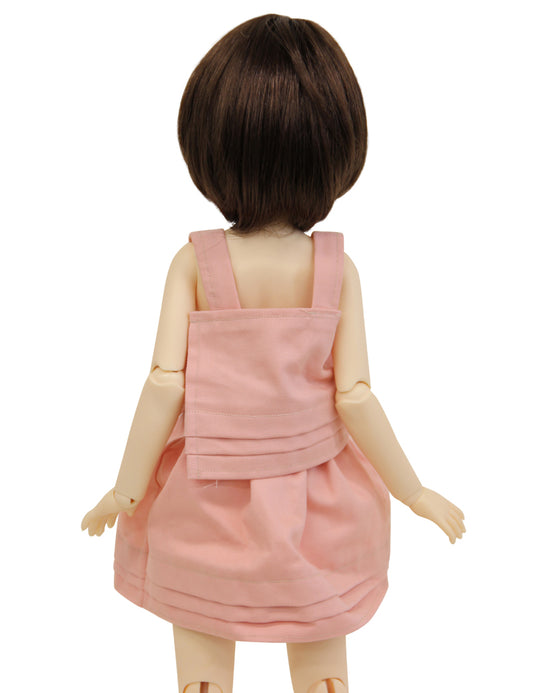 カジュアルなショートカット WD60-026 ドールウィッグ ダーキーブロンドの色