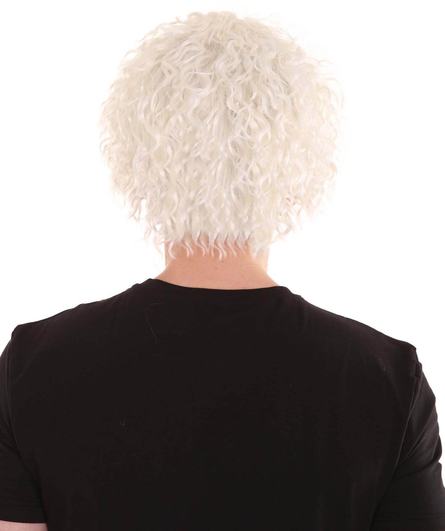 Wigs2you H-2413 アルバート・アインシュタイン メンズウィッグ&口ひげ 歴史的ハロウィンウィッグ プレミアム通気性キャップレスキャップ