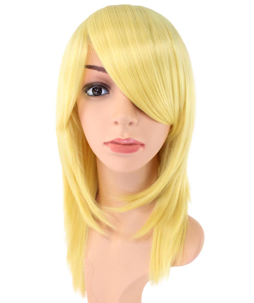 レディースファッション C-071 ロングストレート C-ワインレッド コスプレヒートスタイラブルウィッグ