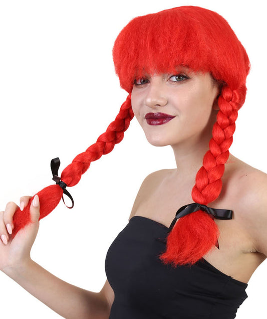 Wigs2you ハロウィンとパーティープレミアムレディース H-501 レッド ファームガールウィッグ