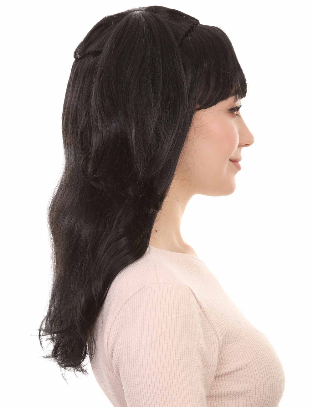 Wigs2you ハロウィンパーティープレミアム レディース H-797 バナナエンジェルウィッグ ブラックカラー