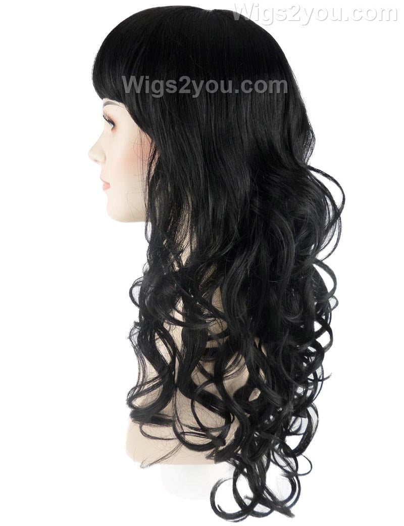 Wigs2you ハロウィン パーティー プレミアム H-828 バットマン 女性ジョーカー ウィッグ ブラックカラー