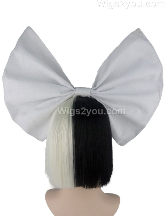 爆発音をもつ白黒の割れた染料ボブ|複数の色&スタイル・オプション| HPO H-516