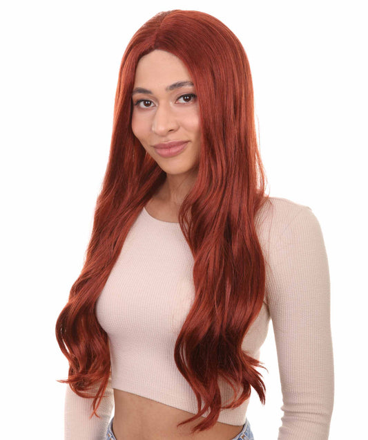 グラマラス レディースウィッグ H-2795 ブラウン ステージ ラグジュアリースタイル ハロウィンパーティ プレミアムウィッグ