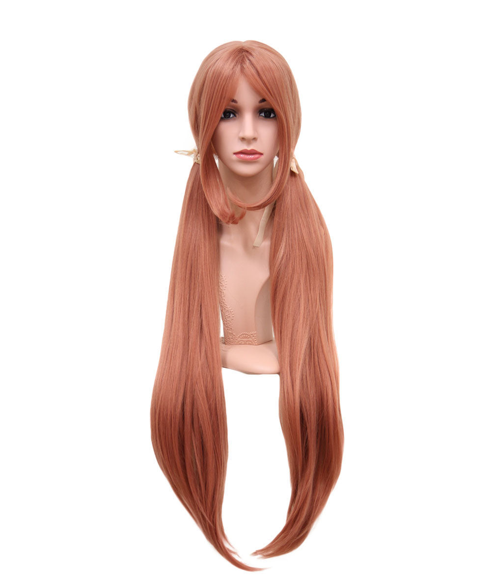 レディースファッション C-075 ロングストレート C-サンディブラウン コスプレヒートスタイラブルウィッグ