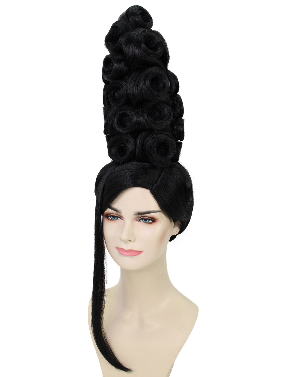 Wigs2you ハロウィンパーティ プレミアムレディース Cardi B ブラックウィッグ H-5731