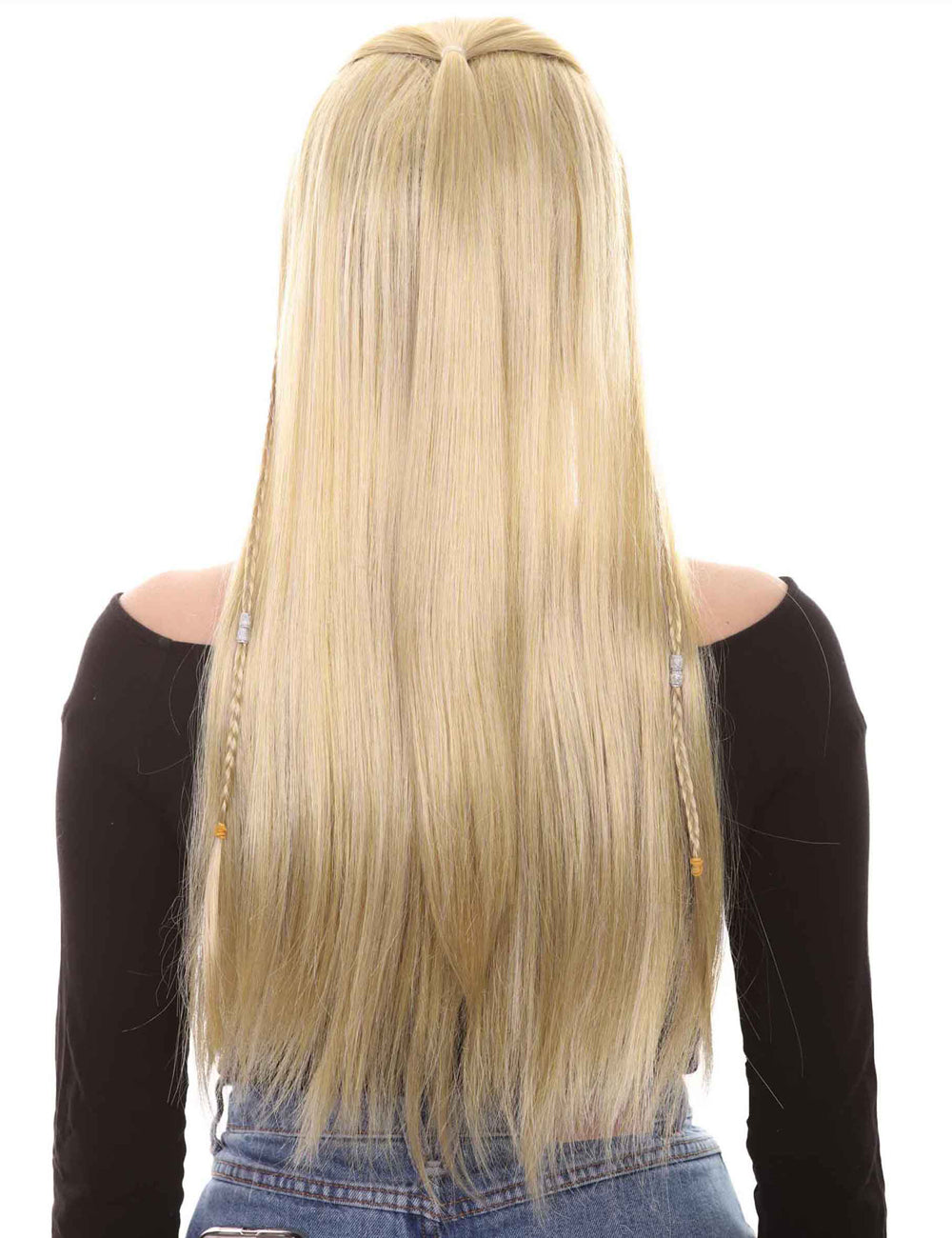 Wigs2you ハロウィン パーティー プレミアム H-1457 簡単に着用でき 快適なフィット感の女性インディアン メイデン スタイル ブロンズ カラーのかつら