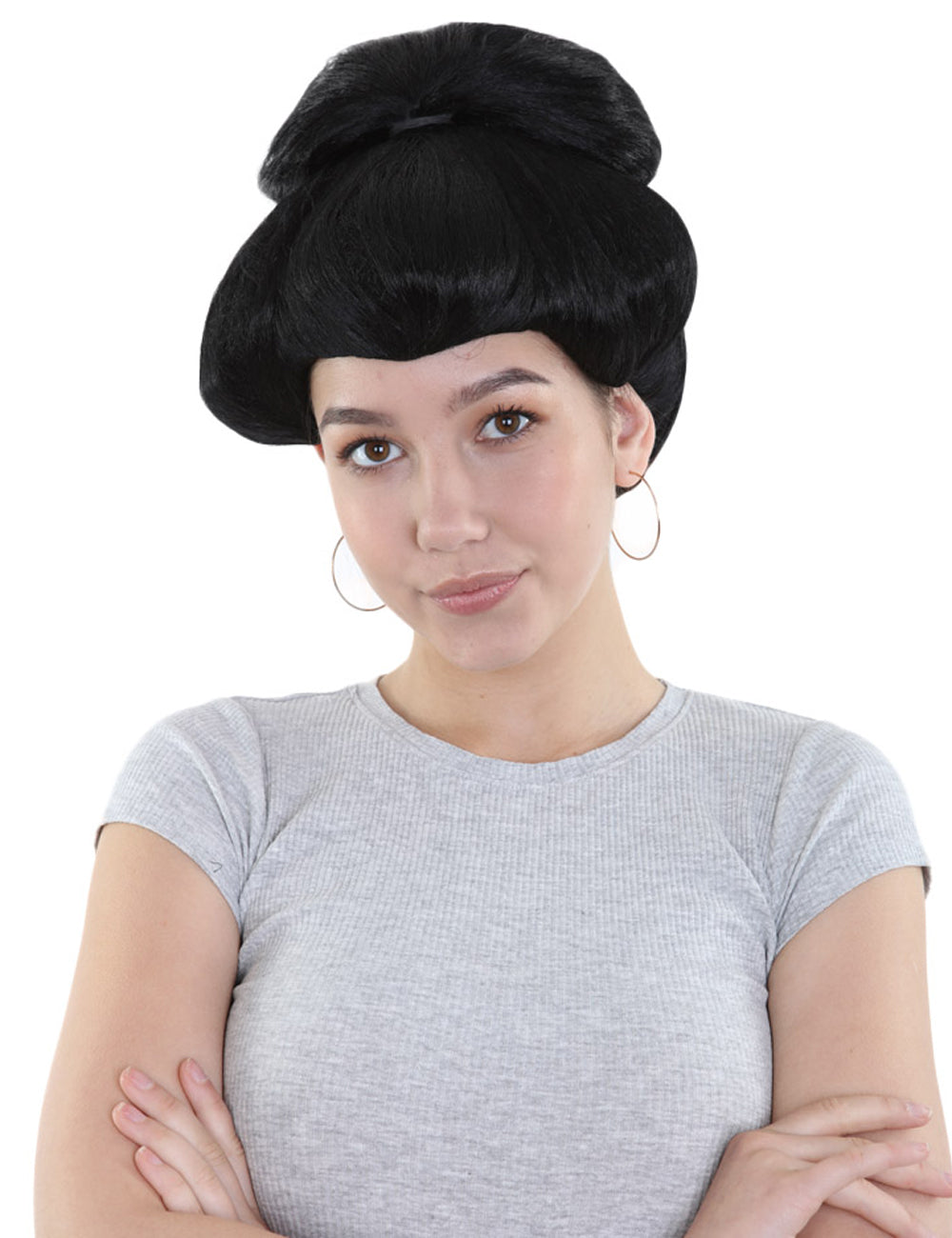 Wigs2you ハロウィンとパーティープレミアムレディース H-505 ブラック ジャパニーズ・ゲイシャウィッグ