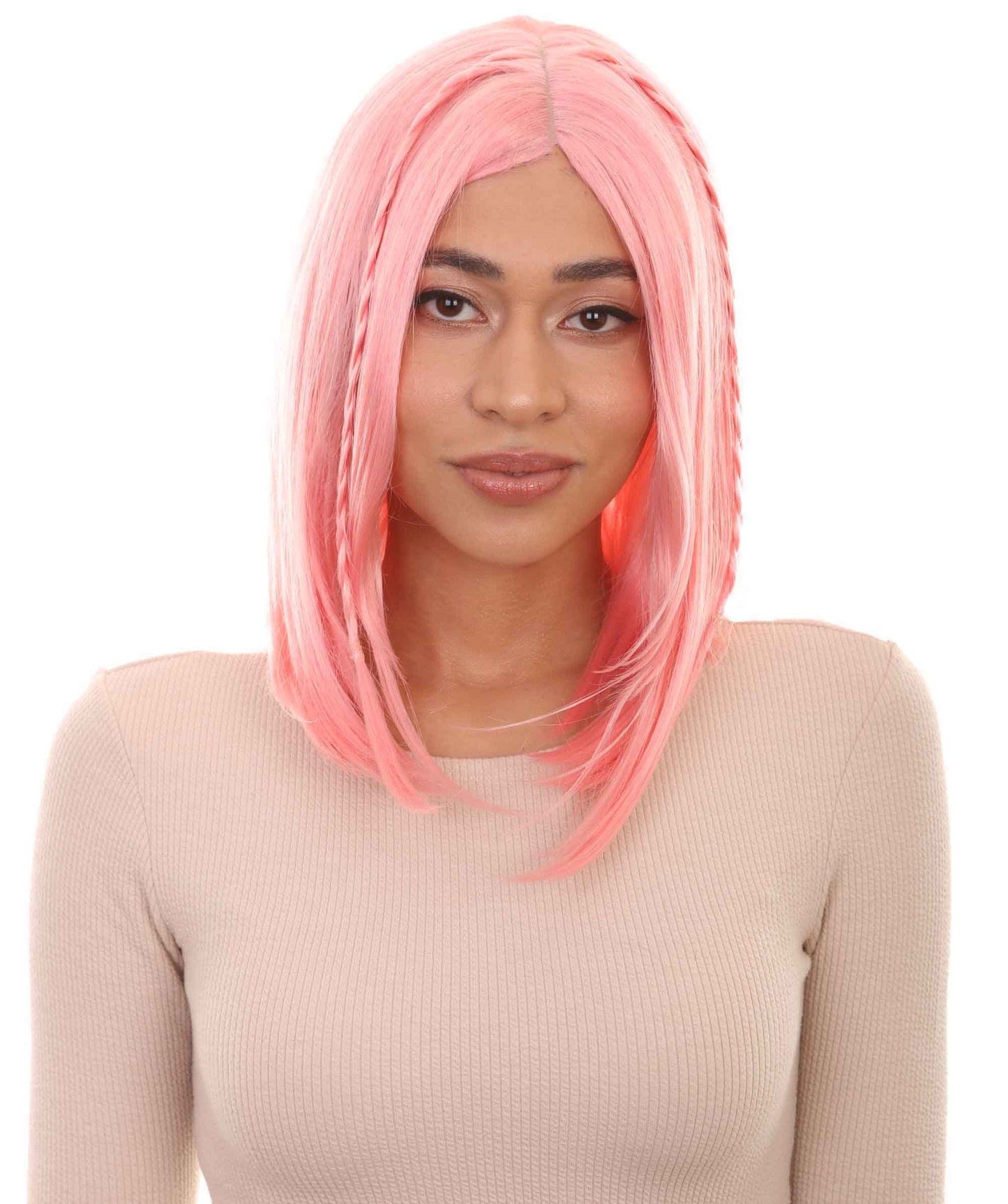 Wigs2you ハロウィンパーティープレミアム H-893 スワンプクイーンウィッグ ピーチ色