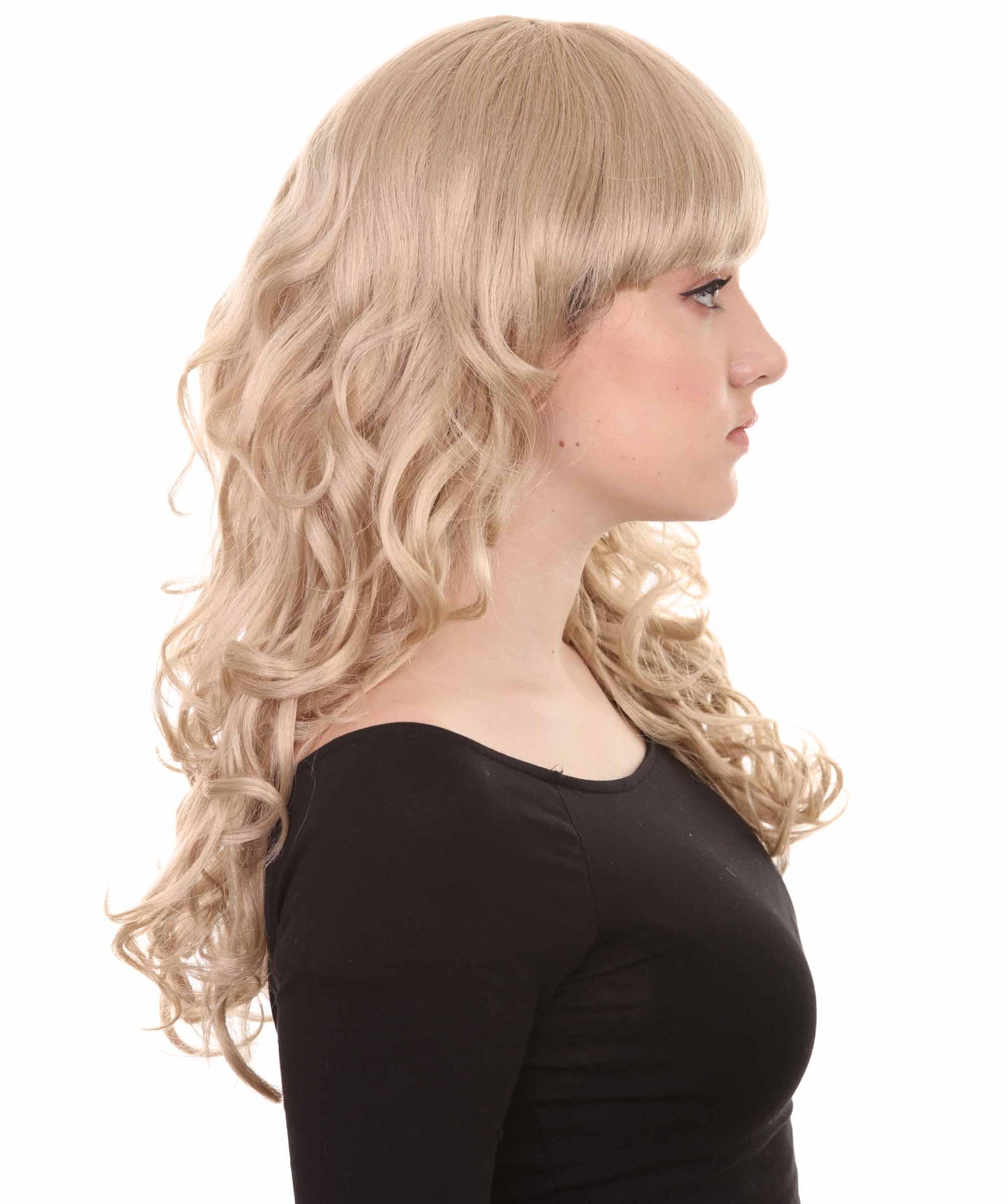 Wigs2you ハロウィン パーティー プレミアム H-834 バットマン 女性ジョーカー ウィッグ ダークブロンド カラー