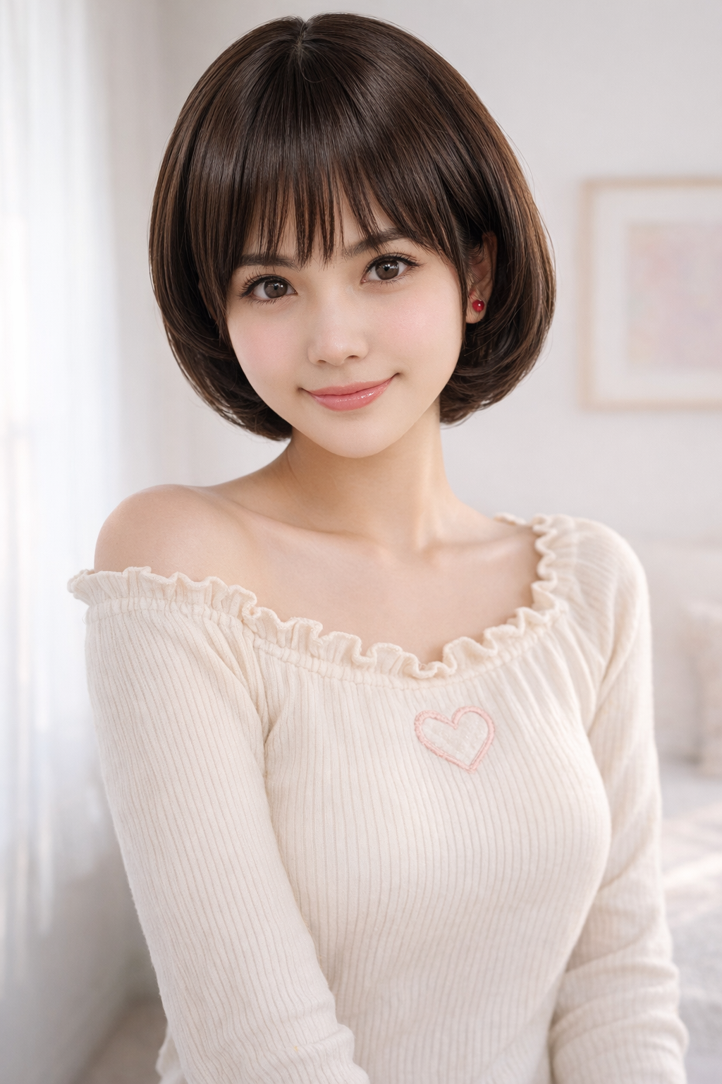 Wigs2you W-1032 耐熱商品 | 毛先がちょっぴり内巻き | 可愛いショートスタイルです | 元気な印象にしてくれます
