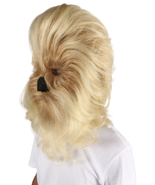 大人 男女兼用 毛深い戦士 エイプ軍の指導者 抵抗戦士 ブロンド コスプレウィッグ H-5142 ハロウィンに最適 通気性のある合成繊維