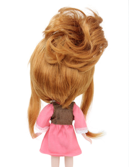 BDドールウィッグ 高めのアップスタイル 立体感のある豪華なウィッグで華やかさを演出!B-152