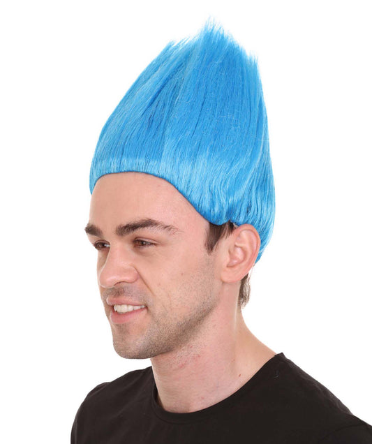 ハロウィンパーティープレミアムメンズ H-3703 ブランチブルートロールウィッグ