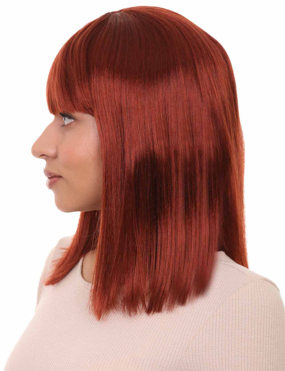 Wigs2you ハロウィンパーティープレミアム レディース H-656 オーバーンボブウィッグ