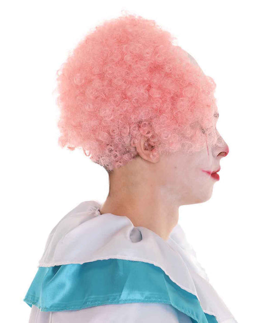 怖いライトブルークラウンボールドウィッグ H-3684 アフロハロウィンウィッグコレクション