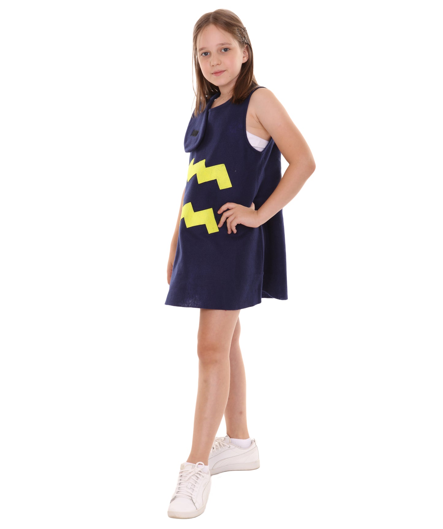 水瓶座 パーティーコスチューム 子供用ガール 12 JCO-261(Kids) 星座のトロール ドレス ブルー ハロウィン コスチューム