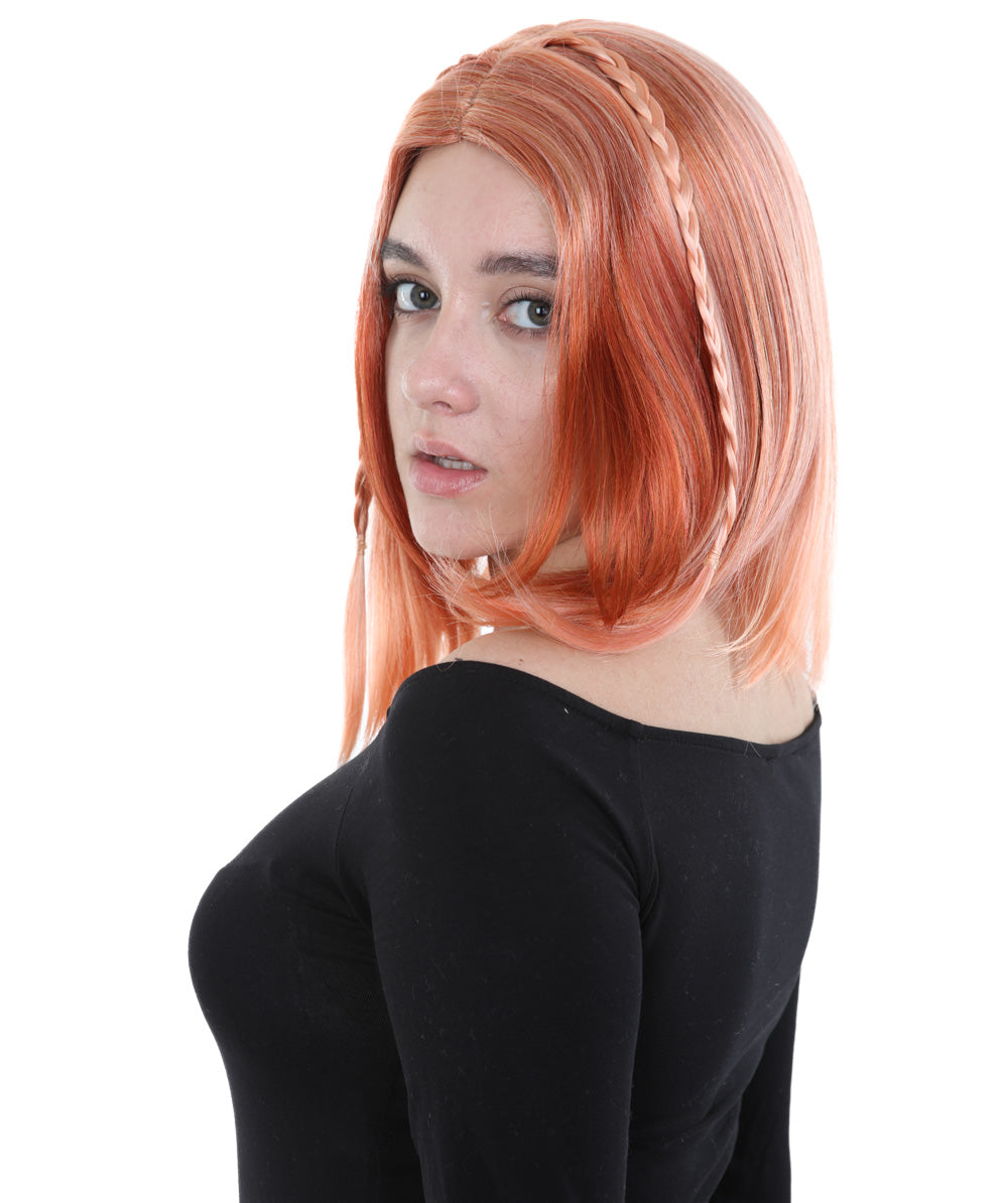 Wigs2you ハロウィンパーティープレミアム レディース H-906 スワンプクイーンウィッグ ピーチ色