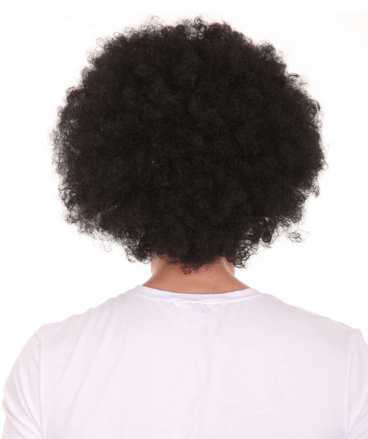 Wigs2you ハロウィンパーティープレミアム メンズ H-601 スーパーアフロウィッグ ブラック