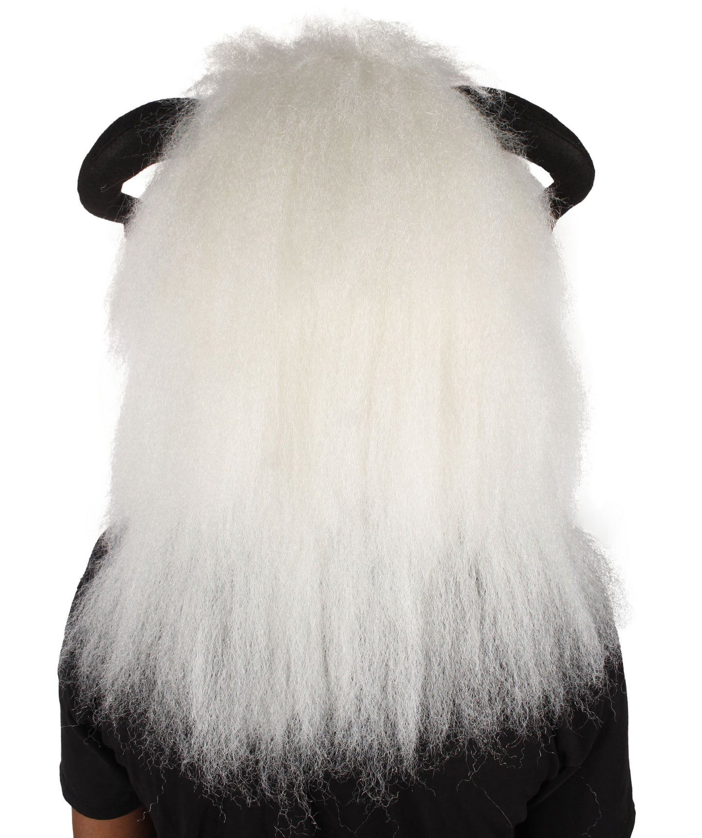 Unisex H-6199 Black & White African Unicorn Mask Perfect for Halloween and Cosplay Flame-retardant Synthetic Fiber