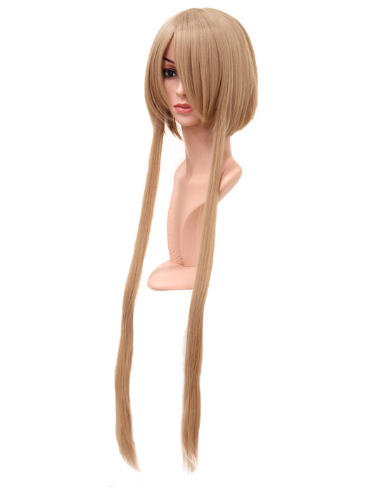 レディースファッション C-013 ロングストレート C-パープル コスプレ ヒートスタイルウィッグ