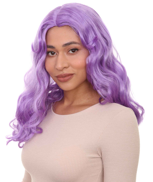 Wigs2you ハロウィンパーティープレミアム レディース H-1090 アリスウィッグ 鏡の国のアリス ライラック色