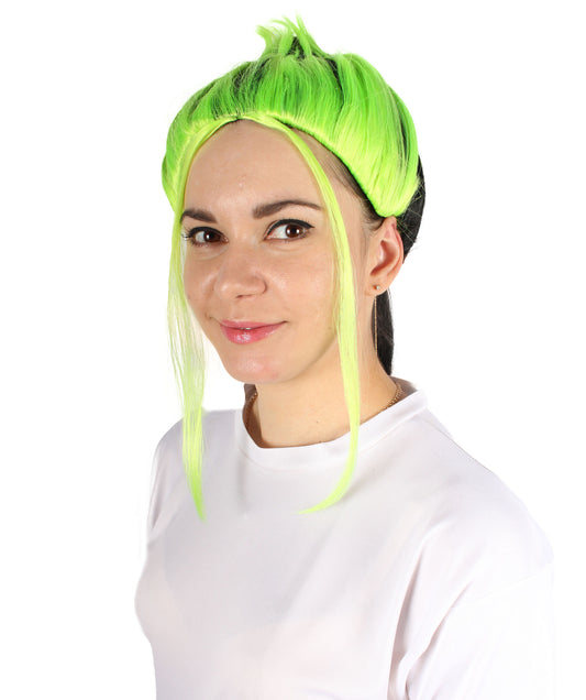 プレミアムレディースH-5937 アメリカンパフォーマードラッグアウトフィットウィッグ ハロウィンに最適 難燃性合成繊維