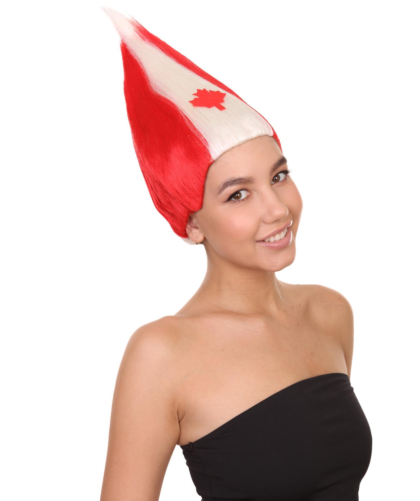 Wigs2you ハロウィンパーティープレミアム H-1783 華やかに見える女性用コスプレウィッグ カナダ国旗 トロールズスタイル