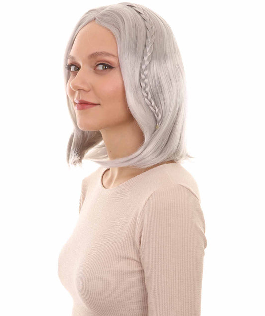 Wigs2you ハロウィンパーティープレミアム レディース H-909 スワンプクイーンウィッグ グレー色