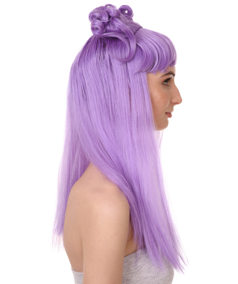 Wigs2you ハロウィン パーティー プレミアム レディース H-1206 快適なフィット感のライラック アジアン プリンセス ウィッグ